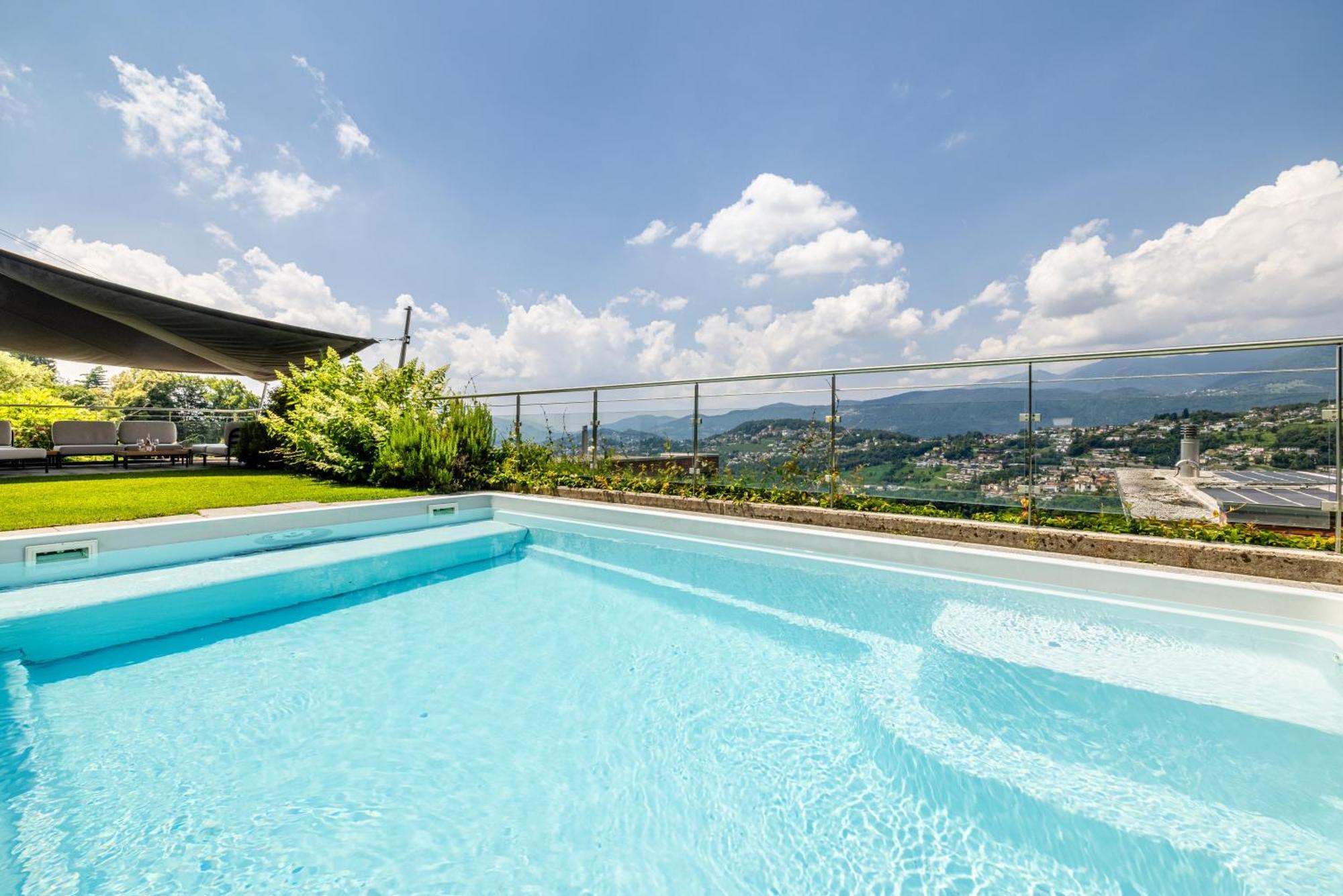 Villa Girandola With Private, Heated Pool Lugano Exteriér fotografie