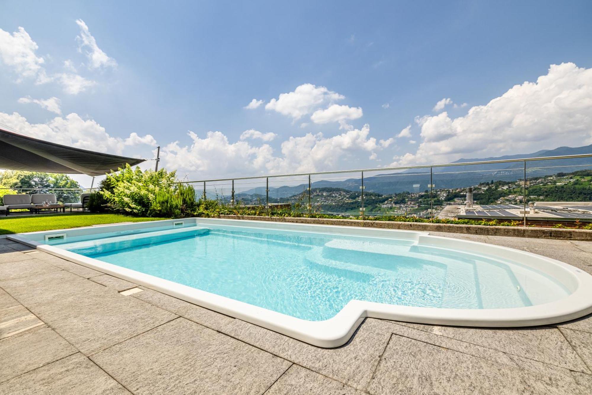 Villa Girandola With Private, Heated Pool Lugano Exteriér fotografie